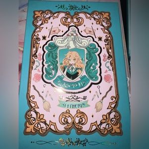 Eyeshadow palette with bronzer and blush